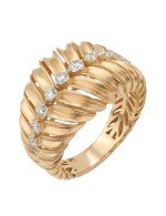 Кольцо из золота c бриллиантами