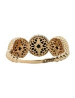 Кольцо из золота c бриллиантами и ониксом