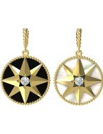 Подвеска из лимонного золота