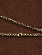 Цепь из лимонного золота