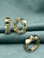 Кольцо из лимонного золота