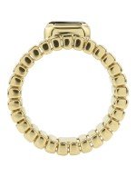 Кольцо из лимонного золота c ониксом