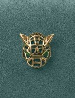 Подвеска из золота c изумрудом