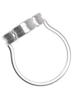 Кольцо из белого золота c перламутром