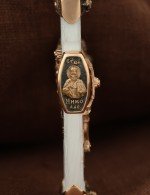 Крест из золота c бивнем мамонта