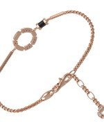 Браслет из золота c бриллиантами и ониксом