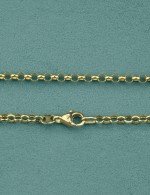 Цепь из лимонного золота