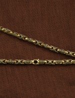 Цепь из лимонного золота