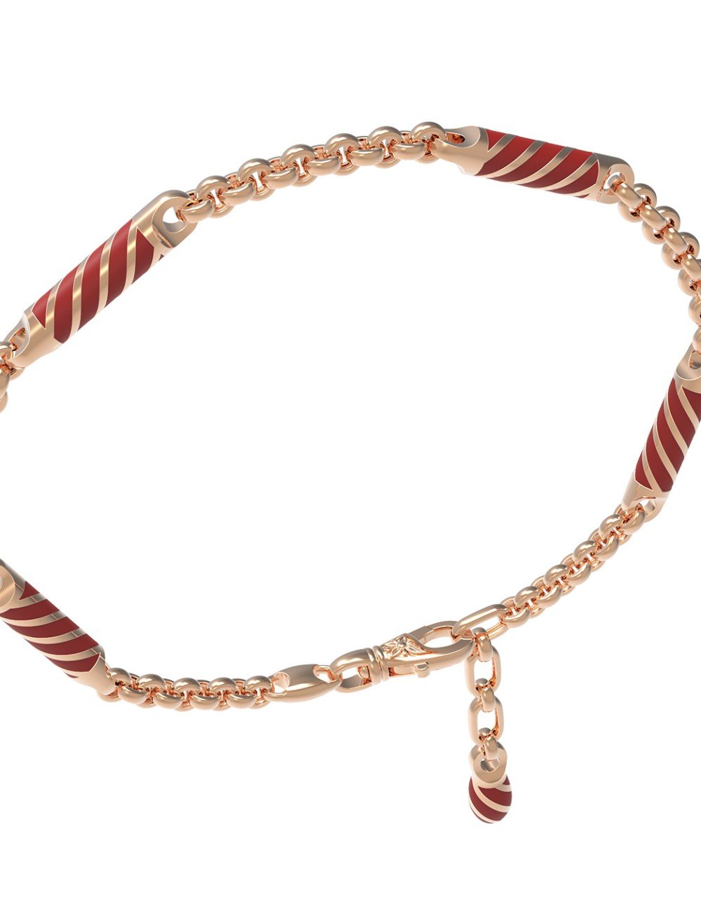 Браслет из золота c эмалью