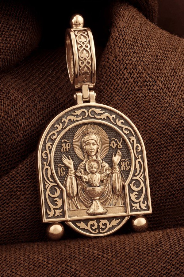 Образок из золота 585 пробы