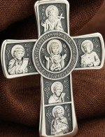 Крест из серебра 925 пробы