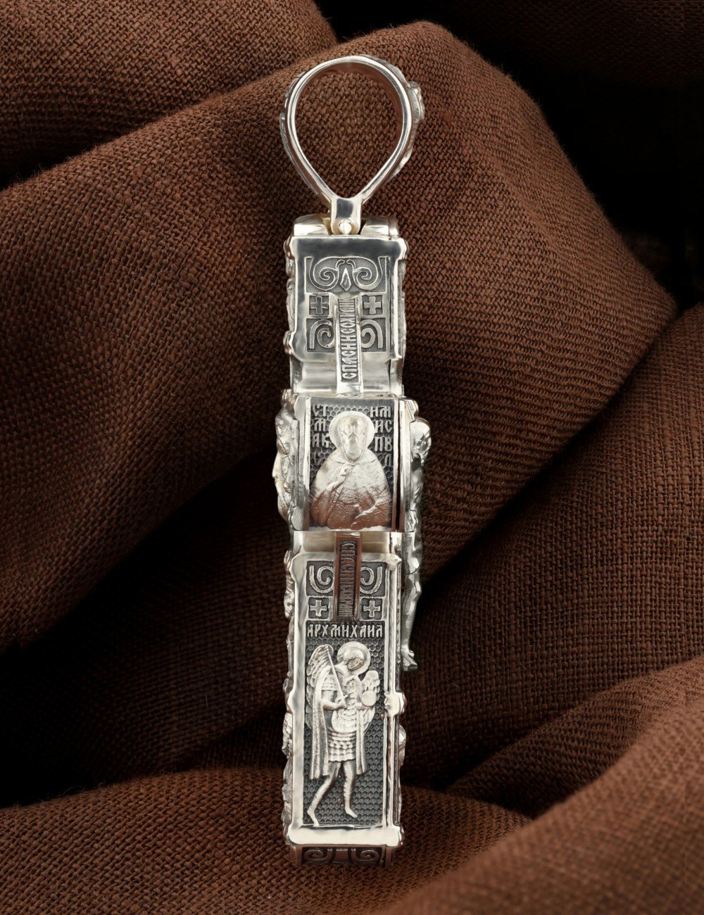 Крест из серебра 925 пробы