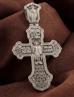 Крест из белого золота
