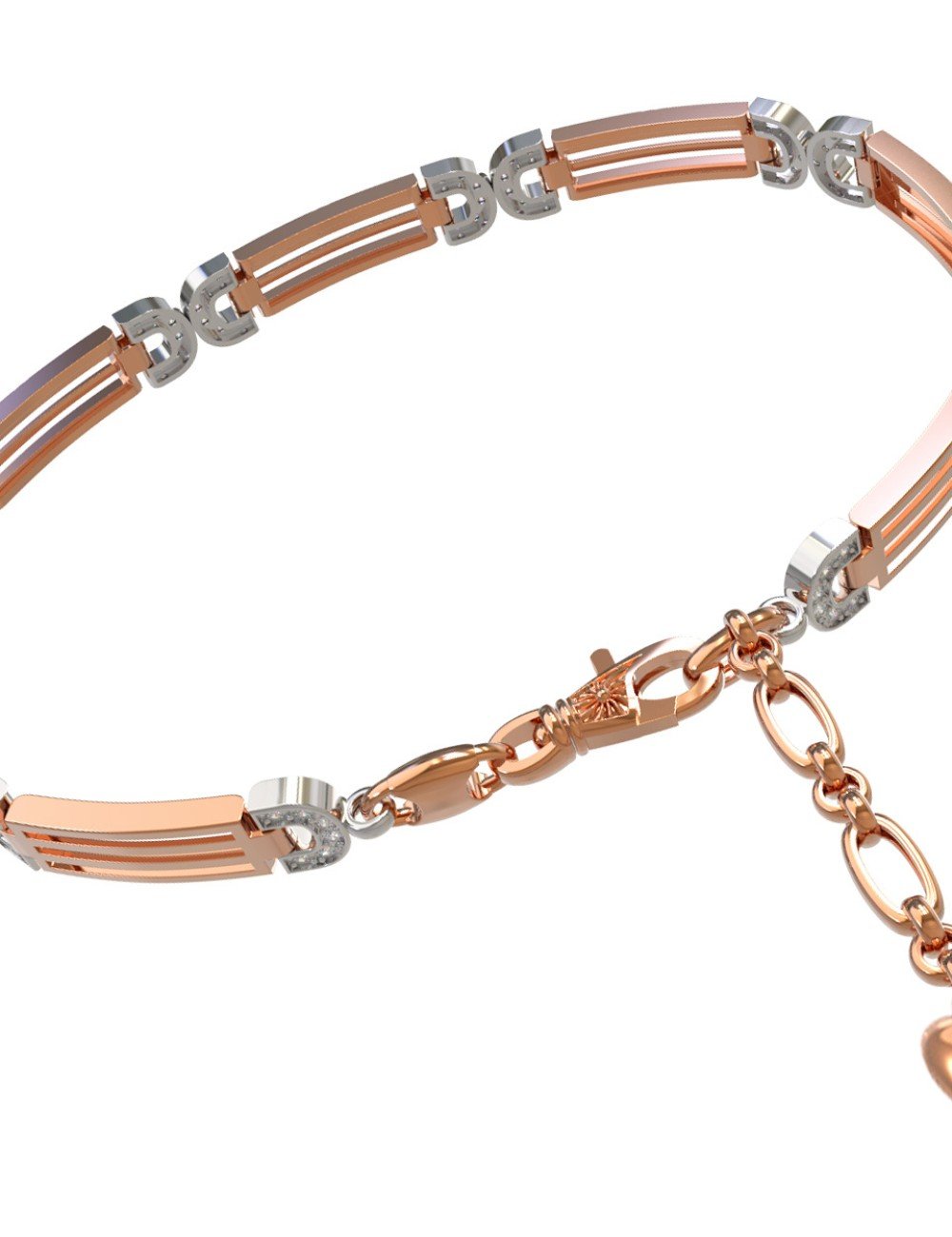 Браслет из золота c бриллиантами