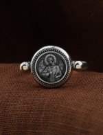 Кольцо из белого золота