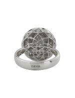 Кольцо из белого золота c бриллиантами