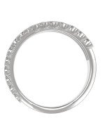 Кольцо из белого золота c бриллиантами