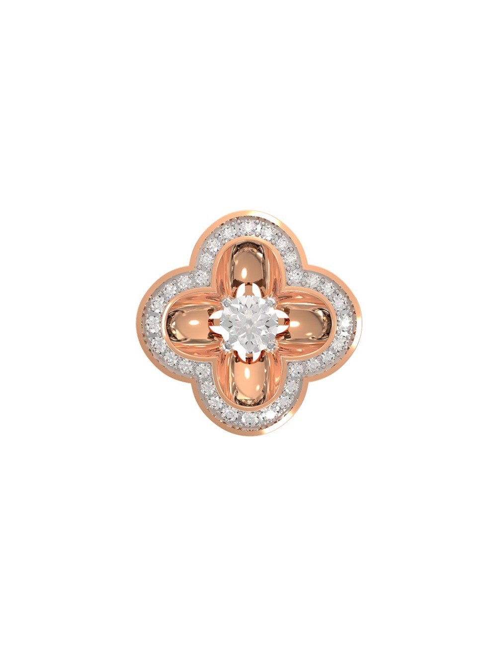 Подвеска из золота c бриллиантами