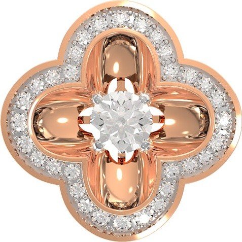 Подвеска из золота c бриллиантами