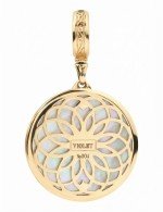 Подвеска из золота c перламутром