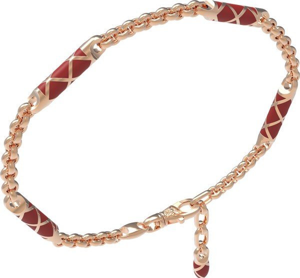 Браслет из золота c эмалью