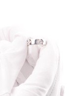 Кольцо из белого золота c бриллиантами