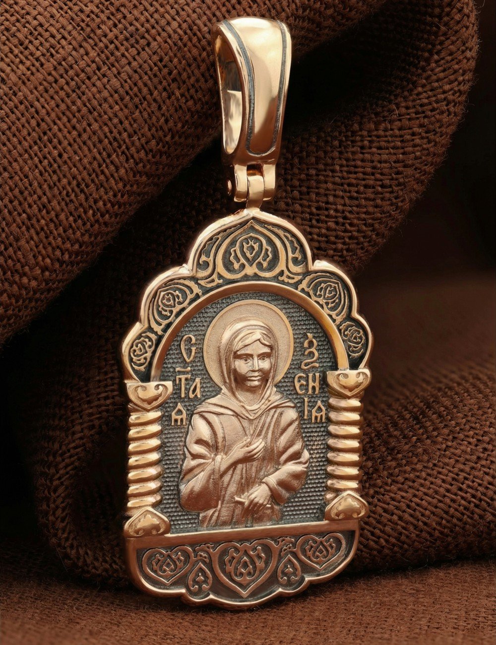 Образок из золота