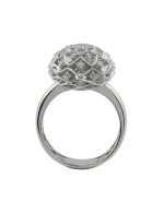 Кольцо из белого золота c бриллиантами