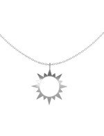 Колье из белого золота c бриллиантами