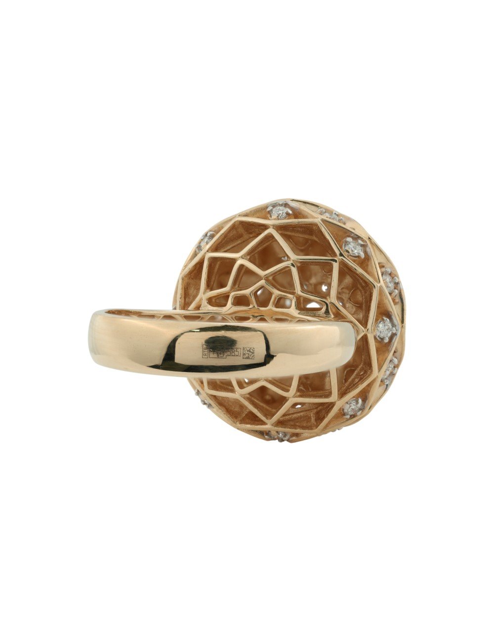 Кольцо из золота c бриллиантами