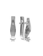 Серьги из белого золота c бриллиантами