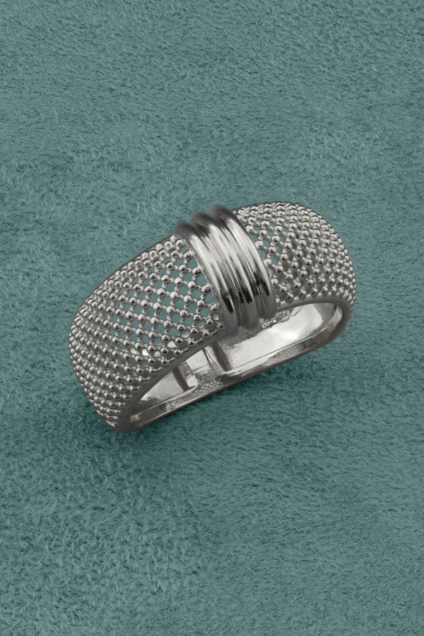 Кольцо из белого золота