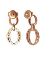 Серьги из золота c бриллиантами