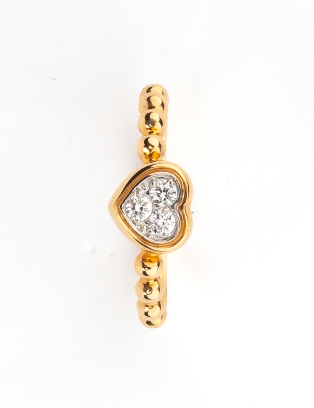 Кольцо из золота c бриллиантами