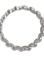 Браслет из белого золота c бриллиантами