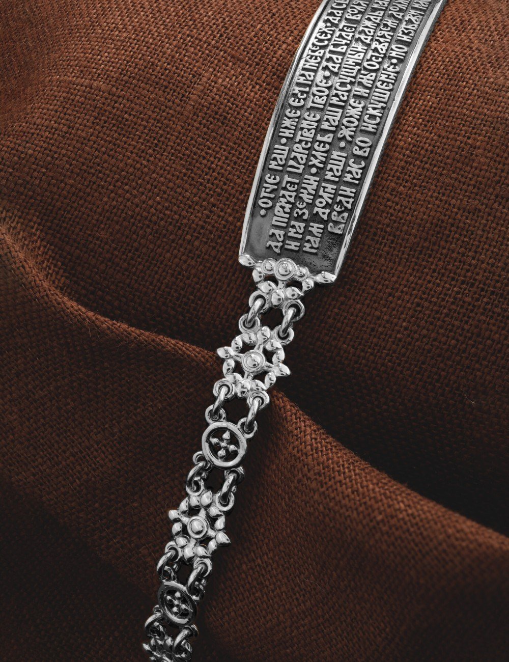 Браслет из белого золота