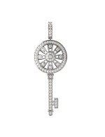 Подвеска из белого золота c бриллиантами