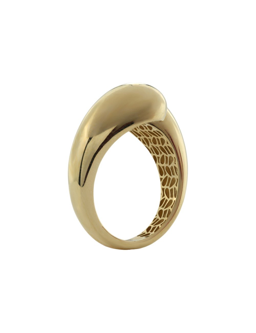 Кольцо из лимонного золота