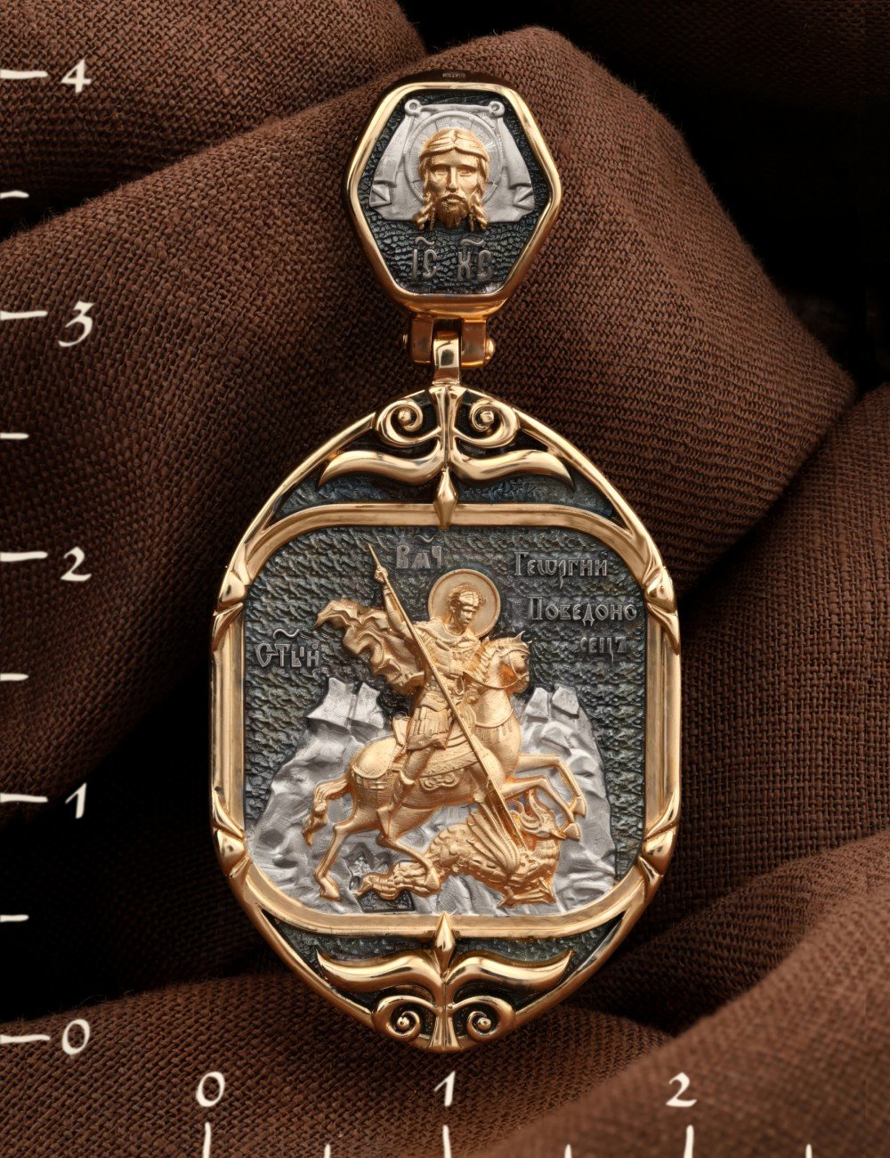 Образок из золота