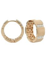 Серьги из золота c бриллиантами