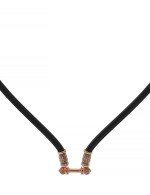 Шнурок шёлковый из золота c шёлковым шнурком