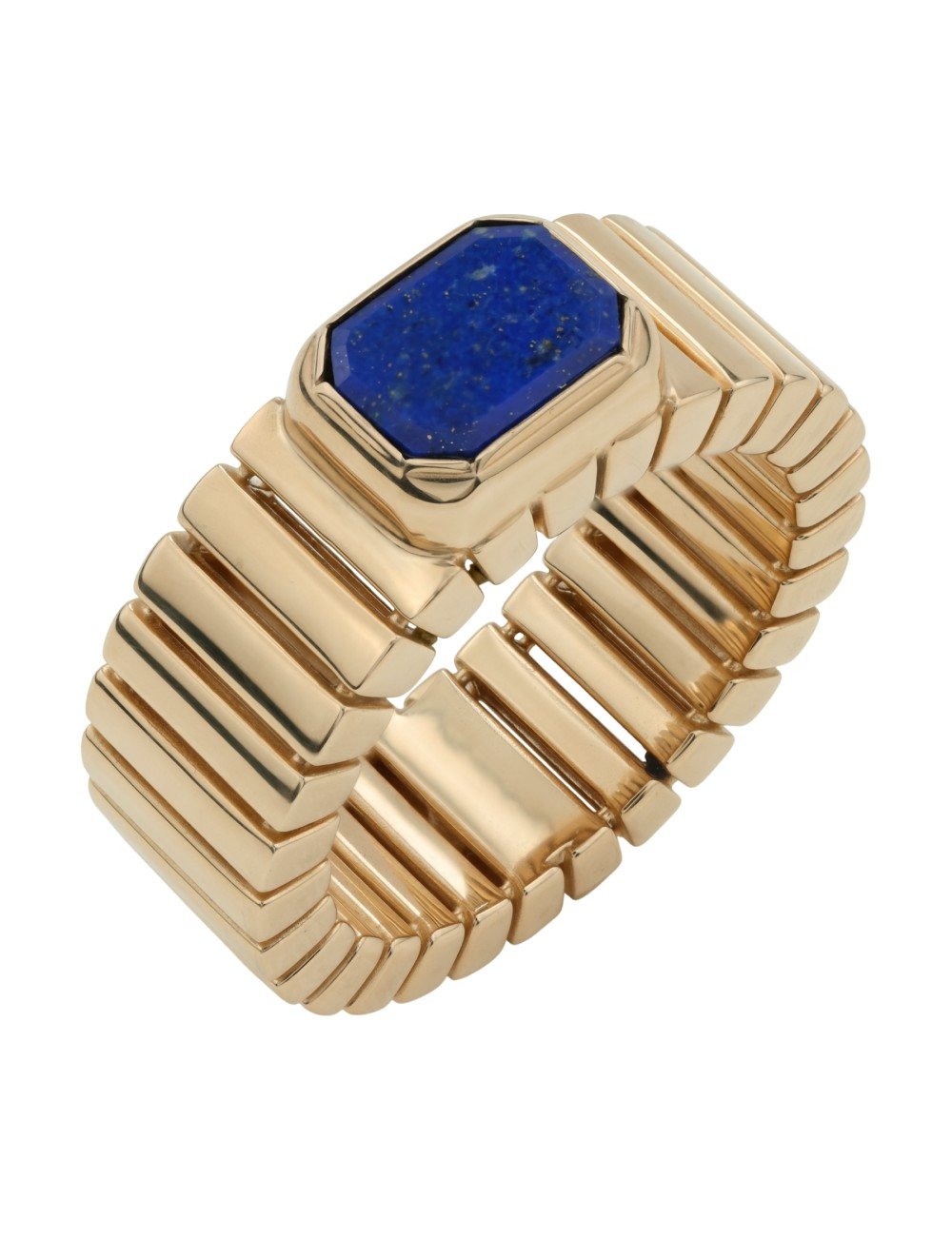 Кольцо из золота c лазуритом