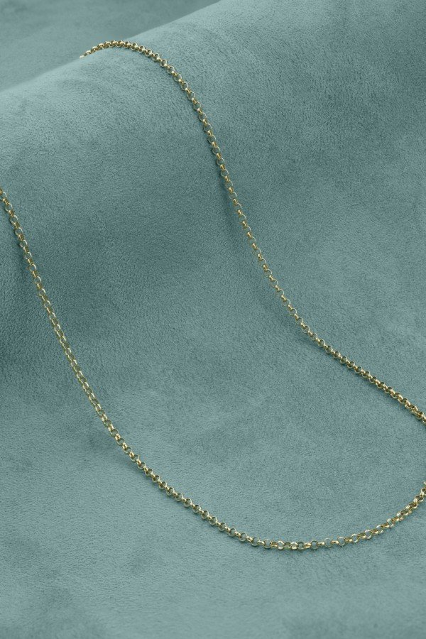 Цепь из лимонного золота