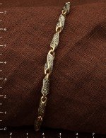 Браслет из лимонного золота