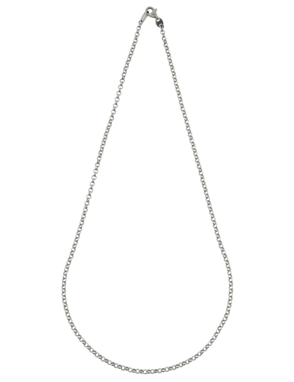 Цепь из белого золота