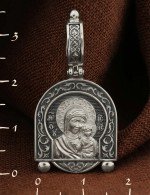 Образок из белого золота