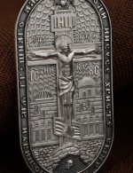 Образок из белого золота