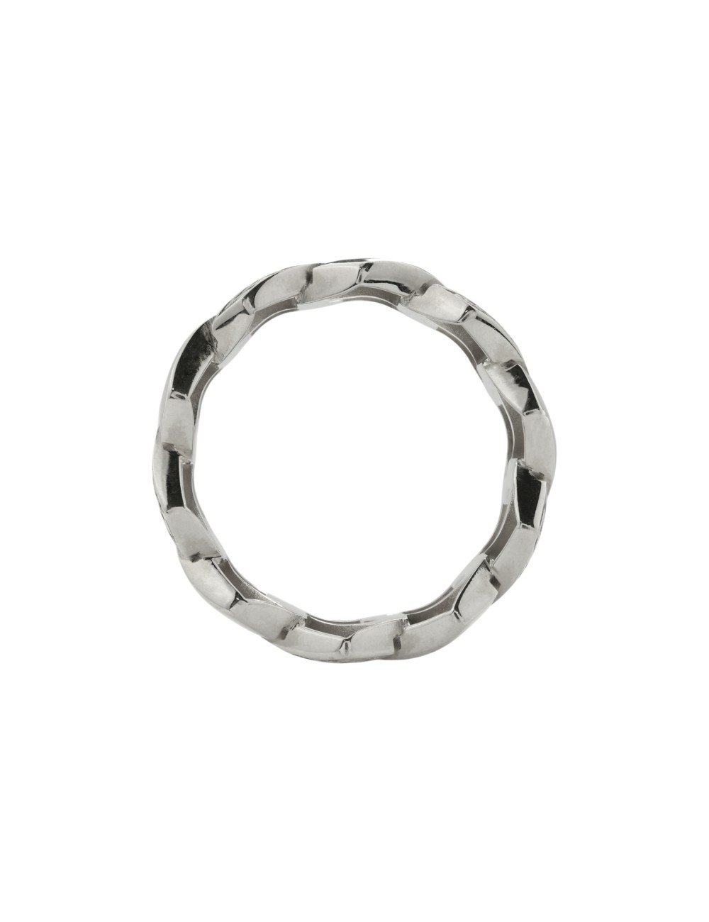 Кольцо из белого золота