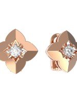 Серьги из золота c бриллиантами