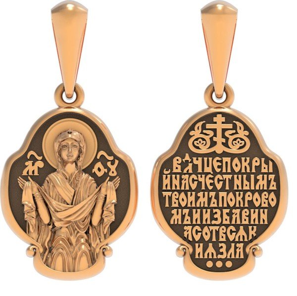 Образок из золота